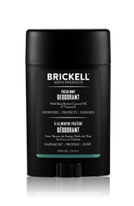 Natural Deodorant, Fresh Mint, Brickell Men's Products