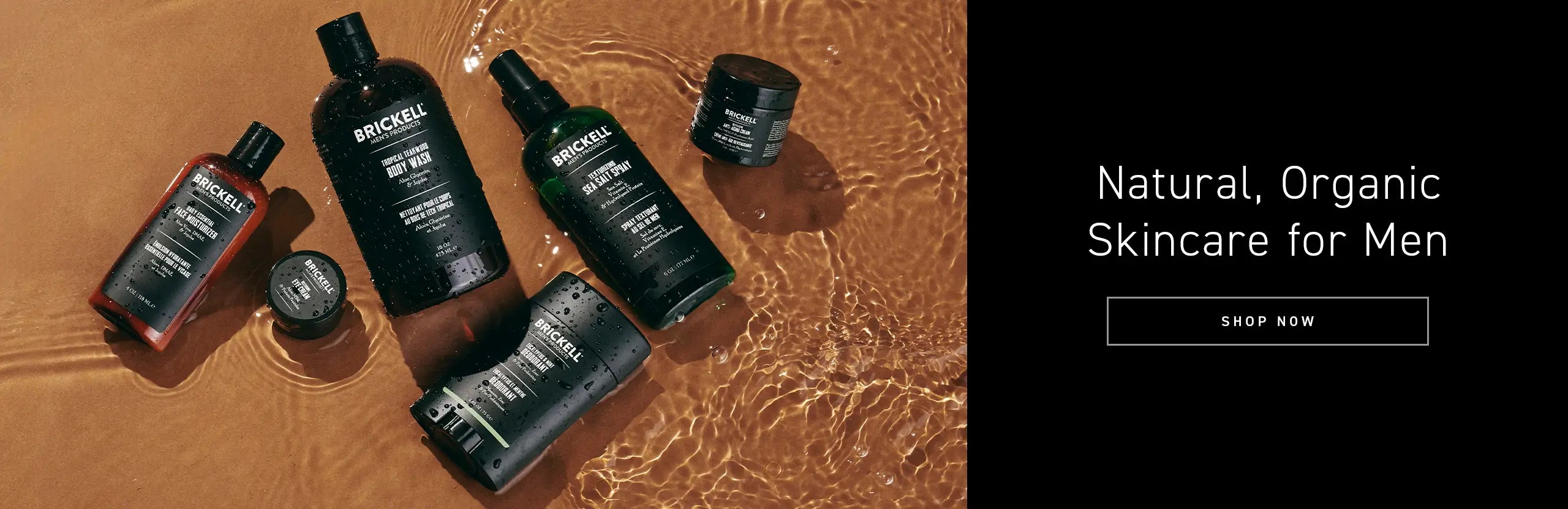 Natural Organic Skincare for Men - Shop Now