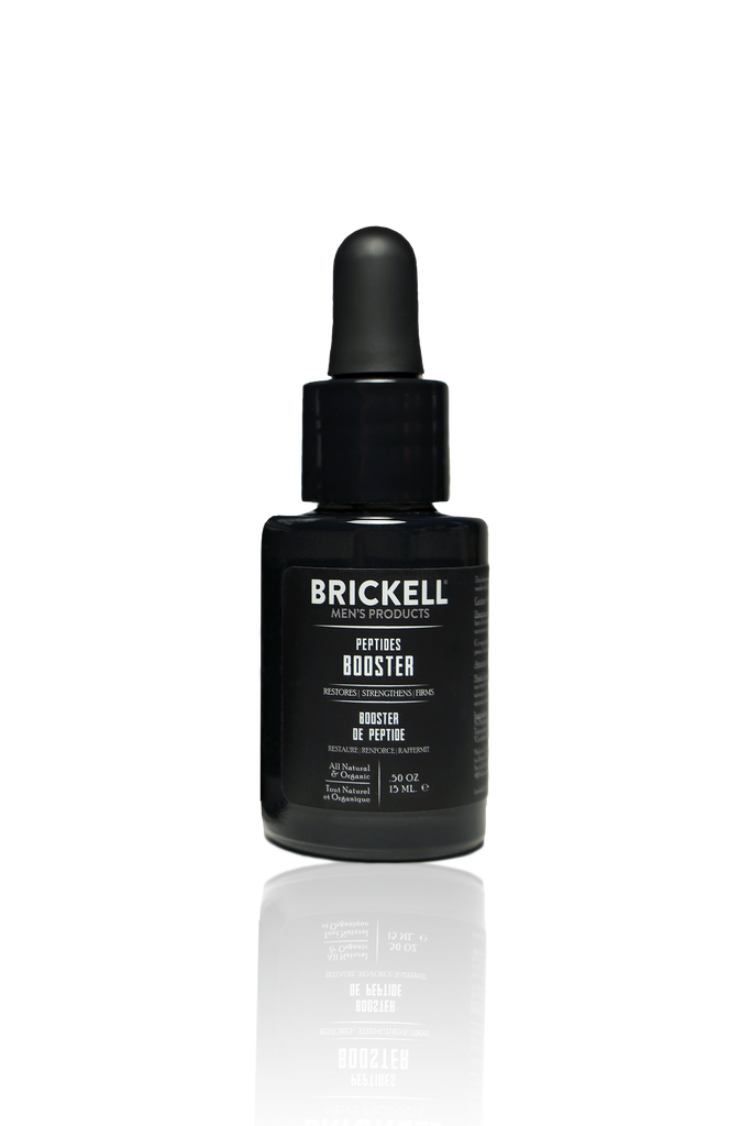 Brickell Booster, Gesichtsserum für Männer, Hyaluronsäure, Gesichtscreme, Booster, Hautserum, jüngere Haut, Anti-Aging-Creme, Anti-Aging-Serum