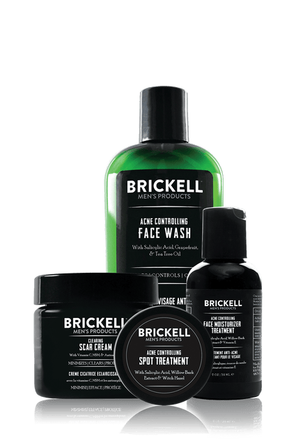  Bestes Akne-System für empfindliche Haut von Brickell Herrenprodukten